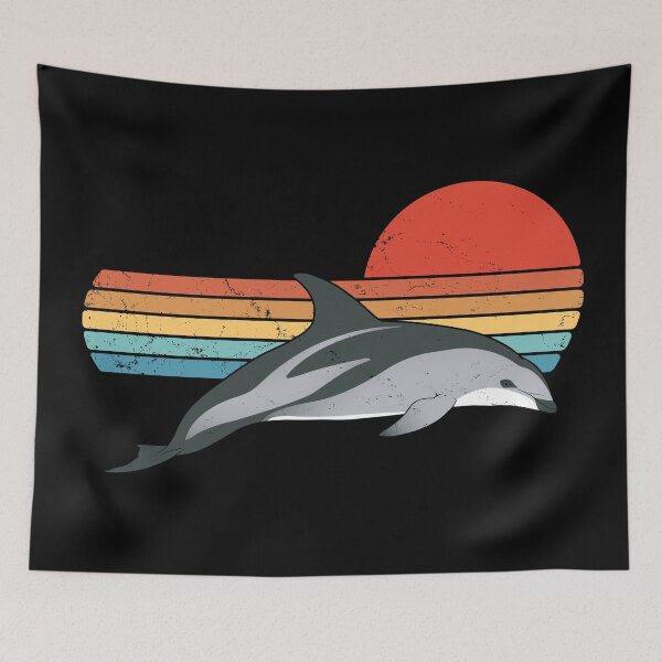 Item preview, Black dolphin New Zealand designed and sold by NicGrayGraphic.