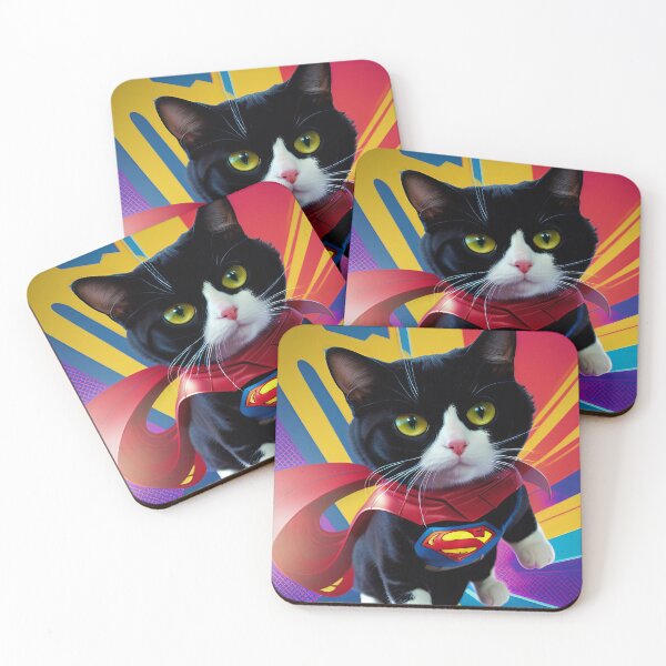 Item preview, Superhero Cat designed and sold by GooGooPop.