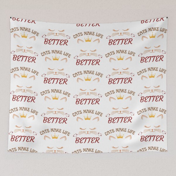 Item preview, Cats make life better. designed and sold by Haute-Modiste.