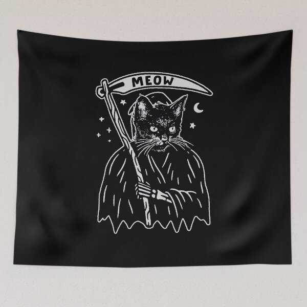 Item preview, Cat Grim Reaper designed and sold by josedoba.