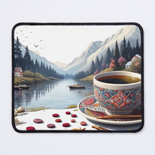 Item preview, Art of embroidery of happy drinks and beautiful atmosphere. designed and sold by Natcharee.