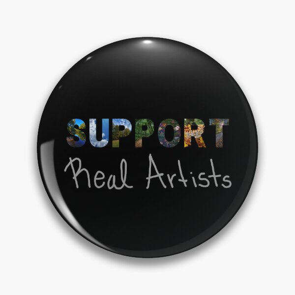 Item preview, Support Real Artists Photo Letter Design  designed and sold by TwistedP-Photos.