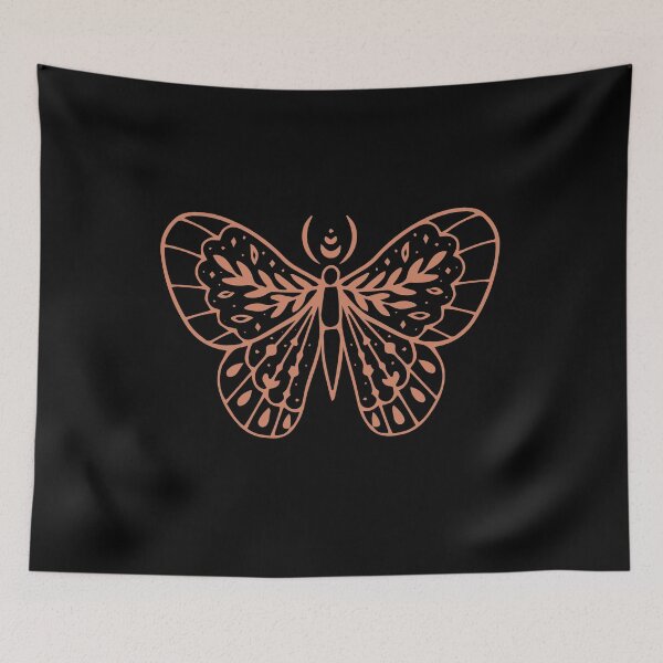 Item preview, Boho Butterfly Aesthetic Boho Cute Butterfly Shirt designed and sold by chipmuckdesignn.