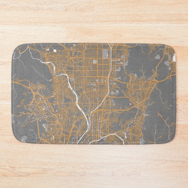 Item preview, Kyoto City Map of Japan - Bauhaus designed and sold by deMAP.