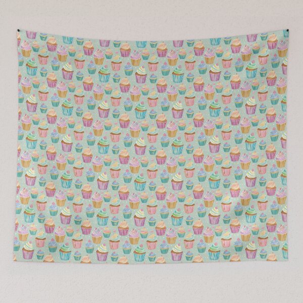 Item preview, Cute Pastel Cupcakes designed and sold by craftyvixenart.