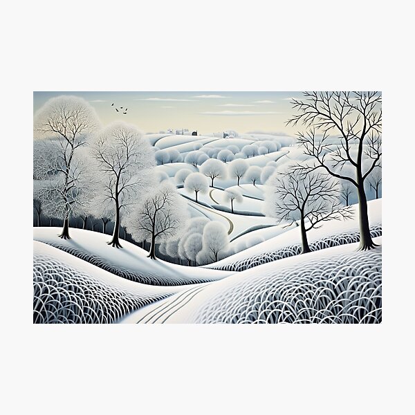 Item preview, Winter Wonderland With Snowy Trees designed and sold by CamilleNorris.