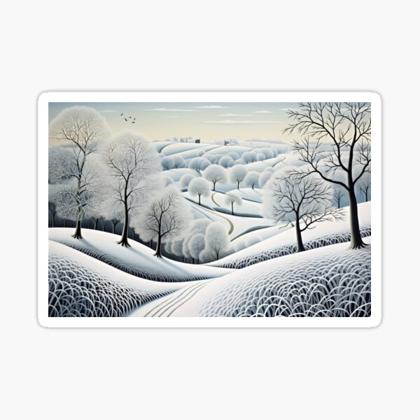 Item preview, Winter Wonderland With Snowy Trees designed and sold by CamilleNorris.