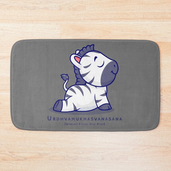 Item preview, Urdhva Mukha Svanasana | Yoga Pose : Baby Zebra designed and sold by savasanaqueen.