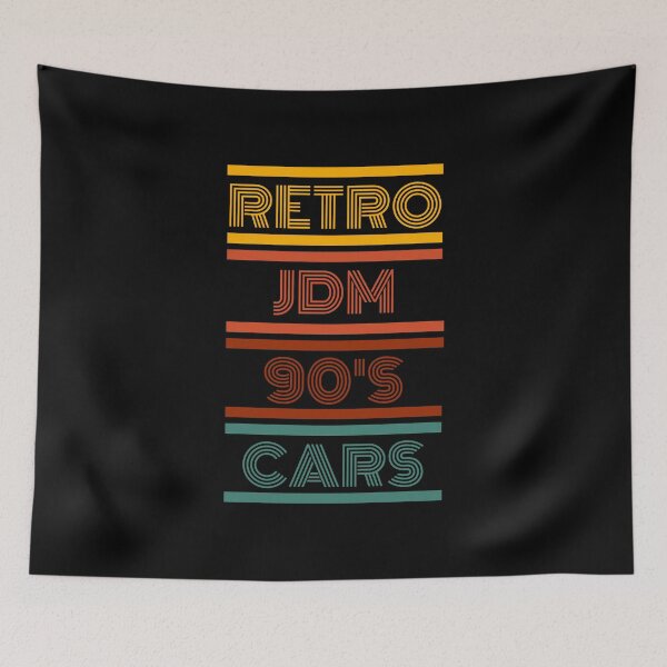 Item preview, Retro JDM 90s Cars designed and sold by DeDiosShop.