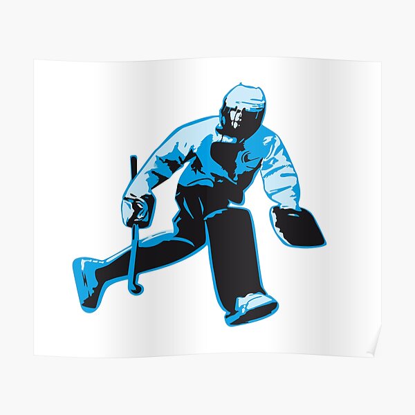 Field hockey Goalie Poster