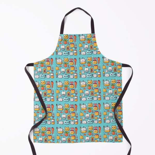 Item preview, Cute Kitchen Utensils catoon style tile designed and sold by Nalisalala.