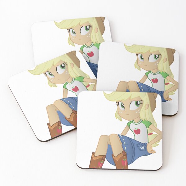 Aperçu de l'œuvre Equestria Girls Applejack Assis créée et vendue par Diamanths.