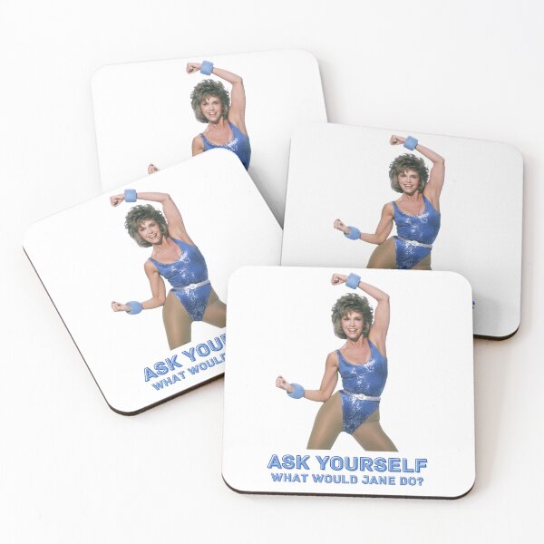 Item preview, Ask Yourself, What Would Jane Fonda Do?  designed and sold by TeeKid.