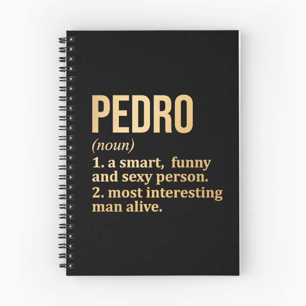Item preview, Pedro Name Definition in Gold designed and sold by XCIV.