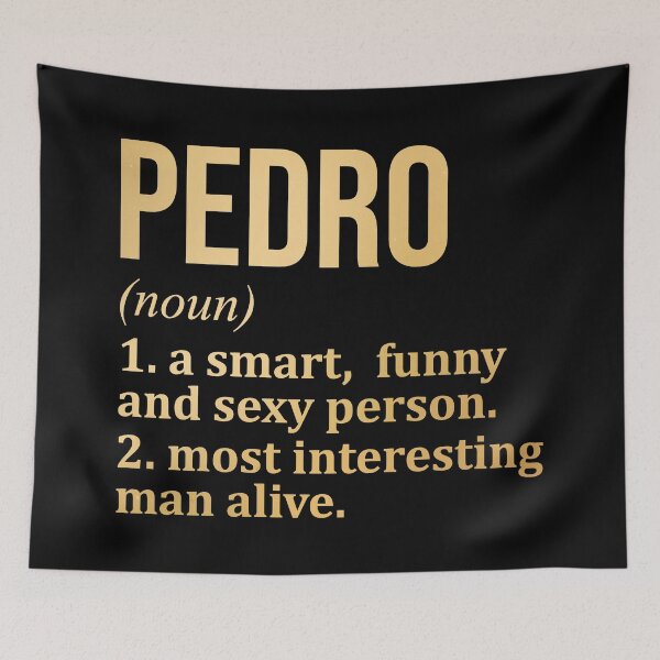 Item preview, Pedro Name Definition in Gold designed and sold by XCIV.
