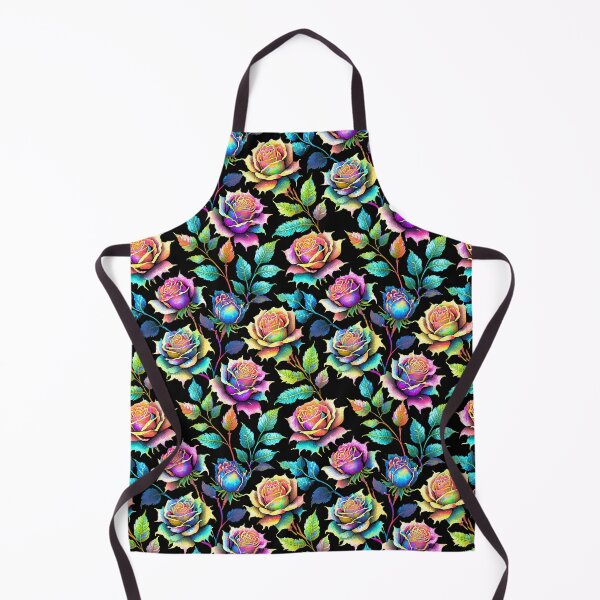Item preview, Neon Retro Roses designed and sold by craftyvixenart.