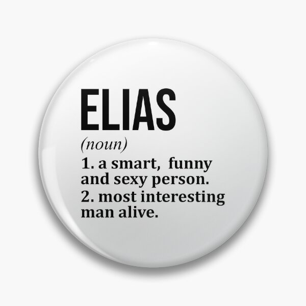 Item preview, Elias Name Definition designed and sold by XCIV.