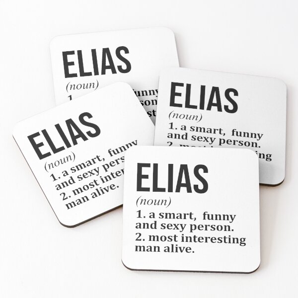 Item preview, Elias Name Definition designed and sold by XCIV.