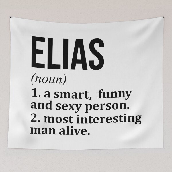 Item preview, Elias Name Definition designed and sold by XCIV.