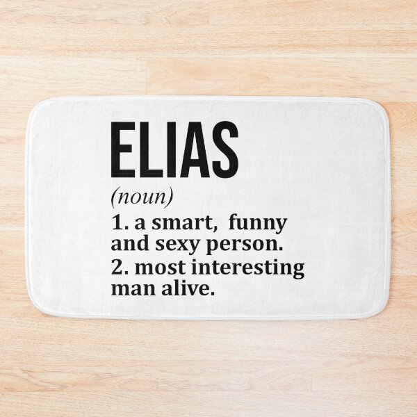 Item preview, Elias Name Definition designed and sold by XCIV.
