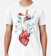 Pink Floyd Blumen | Aquarell | Rock-Fan-Kunst Premium T-Shirt