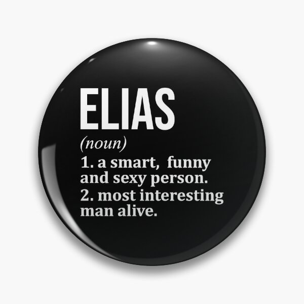 Item preview, Elias Name Definition designed and sold by XCIV.