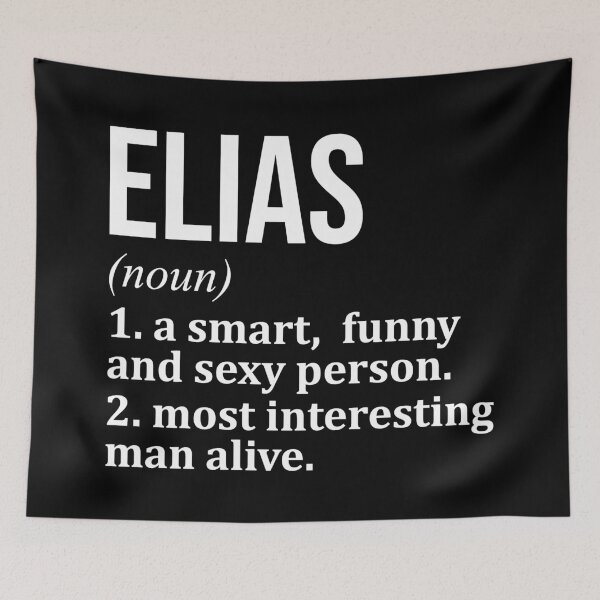 Item preview, Elias Name Definition designed and sold by XCIV.