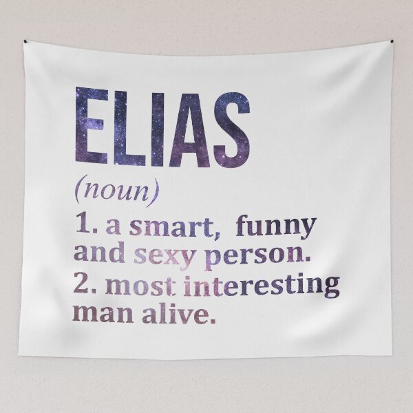 Item preview, Elias Name Definition designed and sold by XCIV.