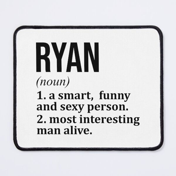Item preview, Ryan Name Definition designed and sold by XCIV.