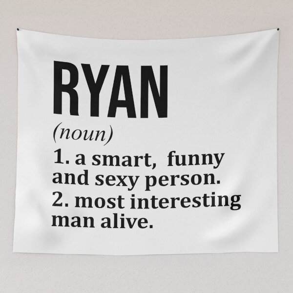 Item preview, Ryan Name Definition designed and sold by XCIV.
