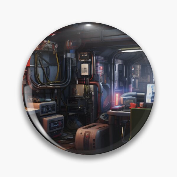 Item preview, Cyberpunk Hacker's Den designed and sold by Shirtastically.
