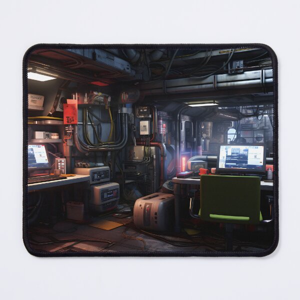 Item preview, Cyberpunk Hacker's Den designed and sold by Shirtastically.