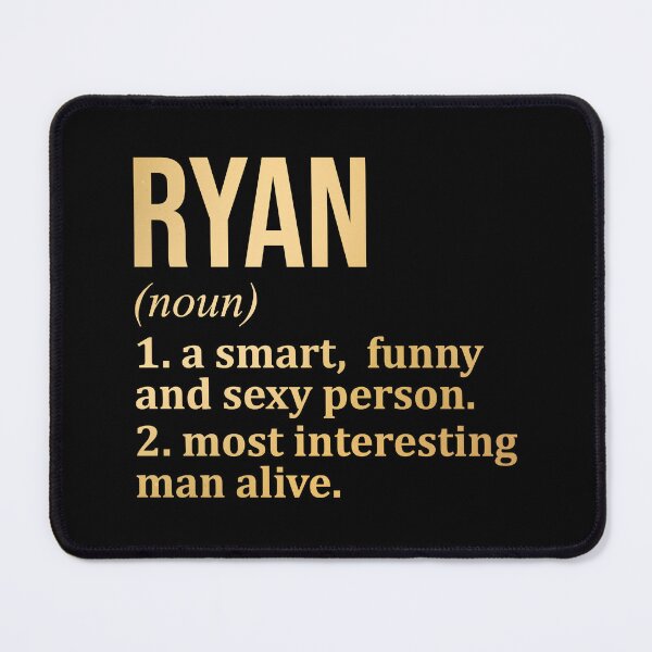 Item preview, Ryan Name Definition in Gold designed and sold by XCIV.