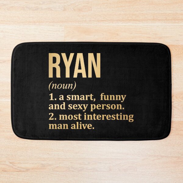 Item preview, Ryan Name Definition in Gold designed and sold by XCIV.
