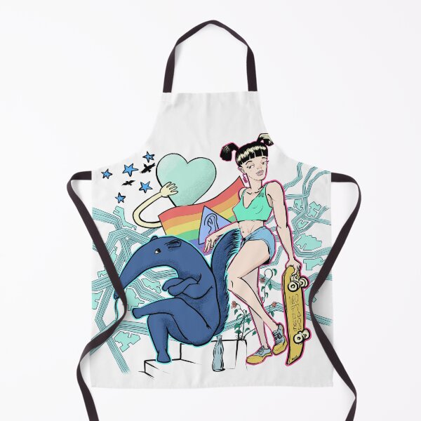 Item preview, Anteater and Girl designed and sold by motylanoga.