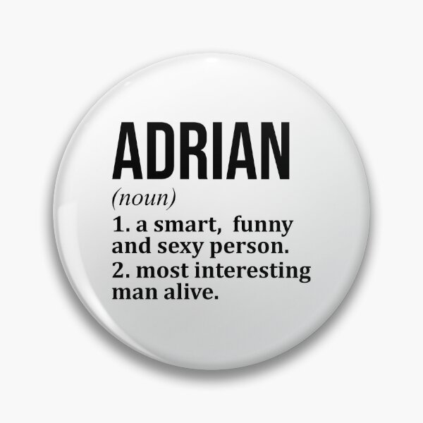 Item preview, Adrian Name Definition designed and sold by XCIV.