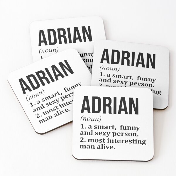 Item preview, Adrian Name Definition designed and sold by XCIV.