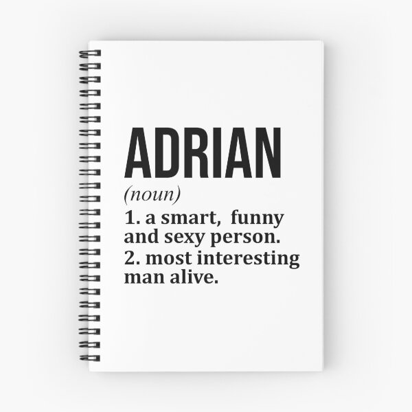 Item preview, Definición de nombre de Adrián designed and sold by XCIV.