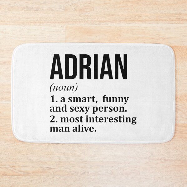 Item preview, Adrian Name Definition designed and sold by XCIV.