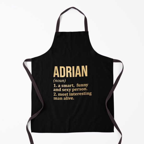 Item preview, Adrian Name Definition in Gold designed and sold by XCIV.