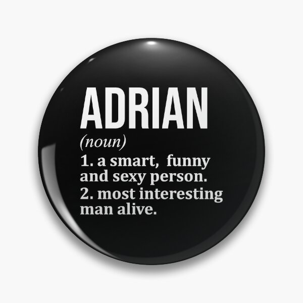 Item preview, Adrian Name Definition designed and sold by XCIV.