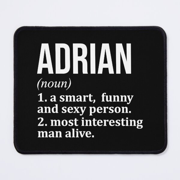 Item preview, Adrian Name Definition designed and sold by XCIV.