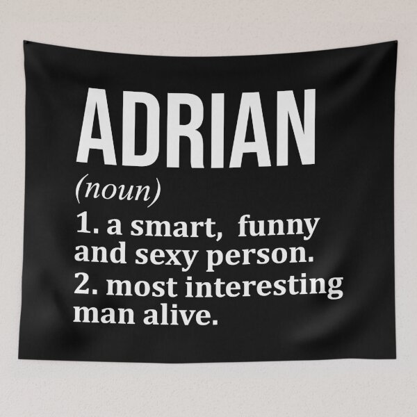 Item preview, Adrian Name Definition designed and sold by XCIV.