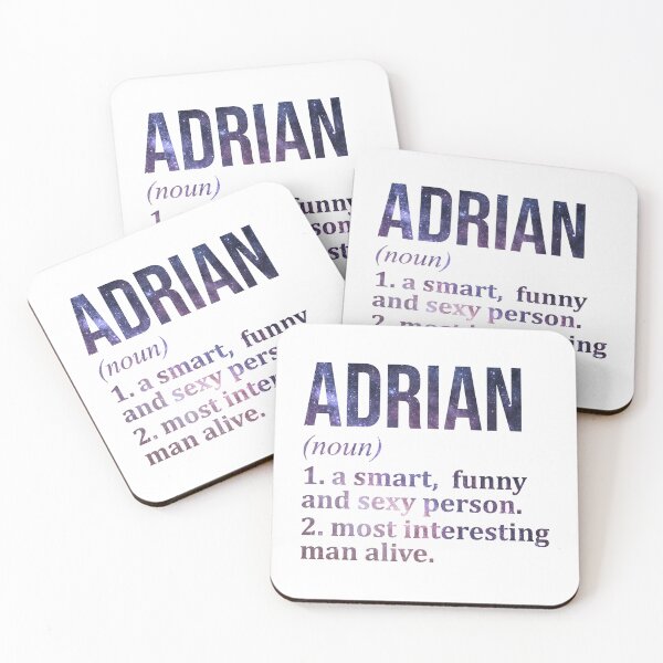 Item preview, Adrian Name Definition designed and sold by XCIV.