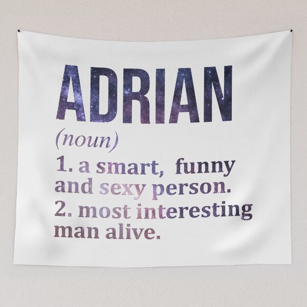 Item preview, Adrian Name Definition designed and sold by XCIV.