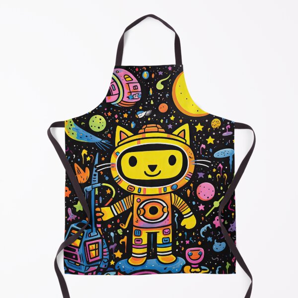 Item preview, Astro Kitty: An Abstract Exploration designed and sold by krishutd.