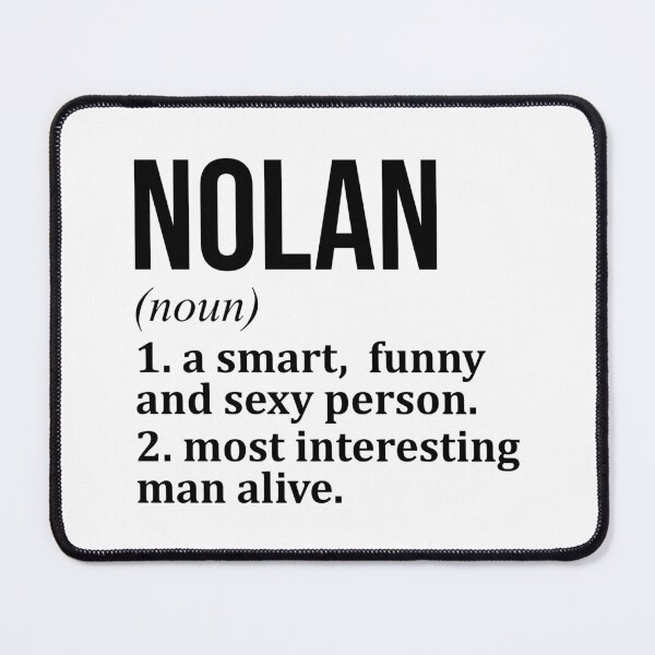 Item preview, Nolan Name Definition designed and sold by XCIV.