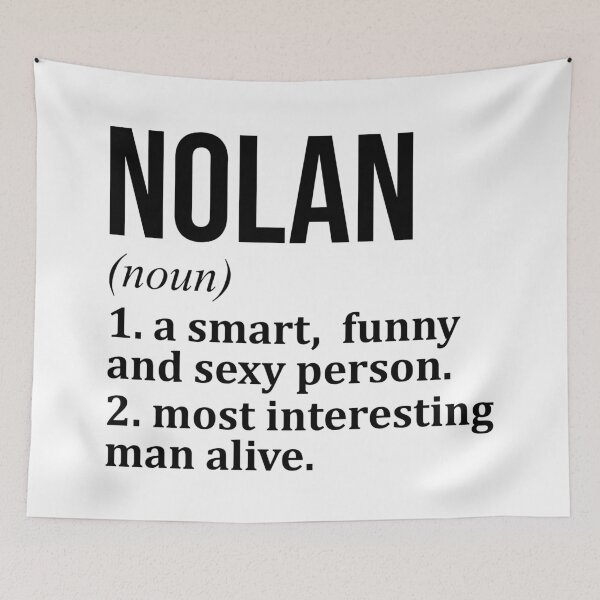 Item preview, Nolan Name Definition designed and sold by XCIV.