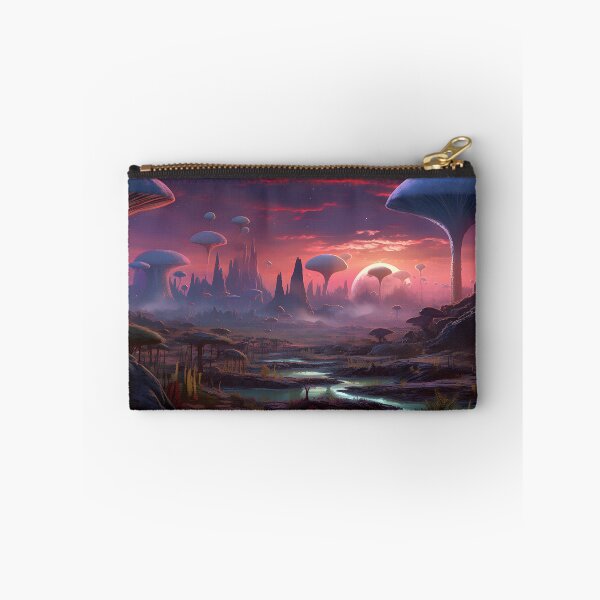 Item preview, Alien Landscape Painting designed and sold by Shirtastically.