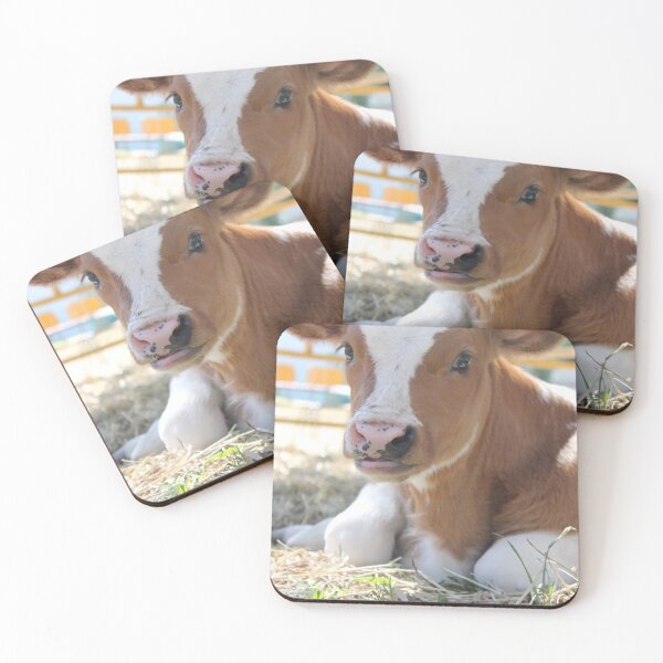 Item preview, calf - spotted cow designed and sold by animal-animal.
